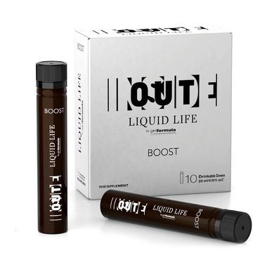 БАД для шкіри INSIDE OUT Liquid Life Boost, 10 шт. х 2,5 мл
